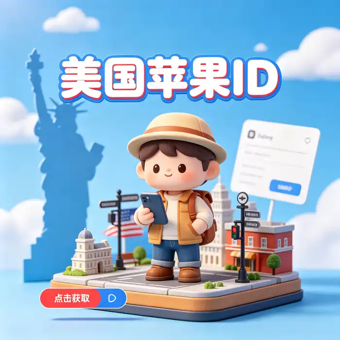 美区 Apple ID 与美国 App Store 应用探索主题视觉图